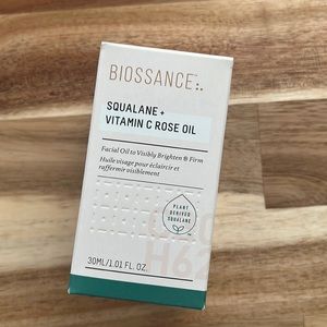 BIOSSANCE vitamins C rose oil. NIB